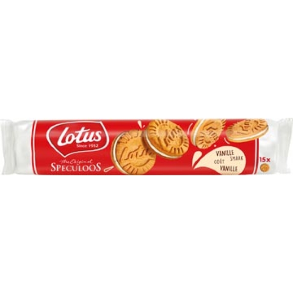 002507 0025 00250 lotus biscuits koek koeken koekje koekjes gevulde speculoos 150 g vanillecrème 2507 15410126006374 niet van toepassing