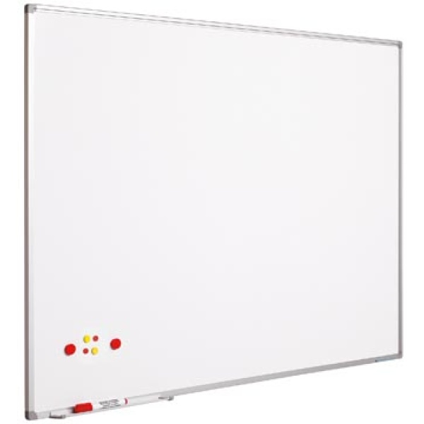 1103293 1103 11032 110329 smit visual bord borden magneetbord whiteboard whiteboards witbord magnetisch gelakt staal 120 x 150 cm 293 8712752091138 150 op 120 cm wit gelakt staal rechthoek