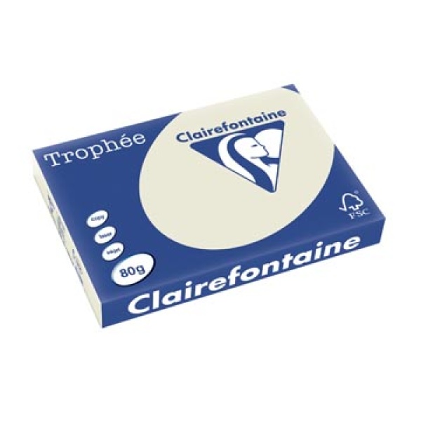 1251c 1251 clairefontaine clairfontaine papier printpapier a3 parelgrijs 80 gekleurd g trophée pastel vel 13cla1251 288574pe m7-500120 6875888 3329685125103 3329680125108 80 g grijs voor laser voor inkjet voor kopieertoestel ecologisch fsc mix{{fsc_m}}