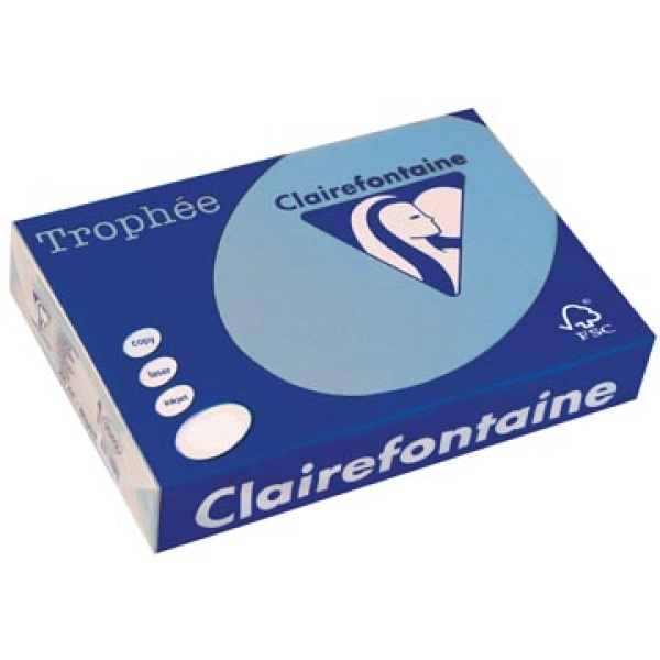 1263c 1263 clairefontaine clairfontaine papier printpapier a3 koningsblauw 80 gekleurd g trophée intens vel 13cla1263 288675db m7-500132 6875981 3329685126308 3329680126303 80 g voor laser voor inkjet voor kopieertoestel ecologisch fsc mix{{fsc_m}}