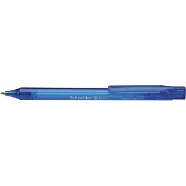 130403 1304 13040 schneider ballpoint balpen balpennen bic pen pennen schrijfgerei stylo fave medium penpunt blauw s-130403 4004675069412 4004675069399 kaki navulbaar intrekbaar