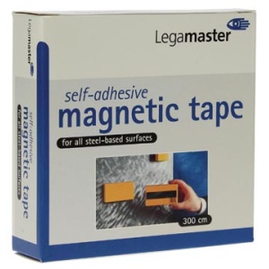 186100 1861 18610 lega legamaster magneet magneetje magneetjes magneetband breedte 12 mm magneten 6849809 945852 7-186100 8713797028769 zwart/wit