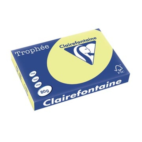 1890c 1890 clairefontaine clairfontaine papier printpapier a3 citroengeel 80 gekleurd g trophée pastel vel 13cla1890 288574ig m7-500105 1878624 3076991 3213724 883347 dap90034 dap90035 3329685189006 3329680189001 80 g geel voor laser voor inkjet voor kopieertoestel ecologisch fsc mix{{fsc_m}}