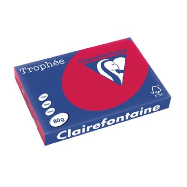 1895c 1895 clairefontaine clairfontaine papier printpapier kersenrood a3 80 gekleurd g trophée intens vel 13cla1895 288675rt m7-500131 6877715 3329685189501 3329680189506 80 g rood voor laser voor inkjet voor kopieertoestel ecologisch fsc mix{{fsc_m}}