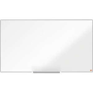 1915250 1915 19152 191525 nobo bord borden magneetbord whiteboard whiteboards witbord impression pro widescreen magnetisch emaille ft 122 x 69 cm 5028252609265 122 op 69 cm rechthoek wit