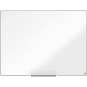 1915396 1915 19153 191539 nobo bord borden magneetbord whiteboard whiteboards witbord impression pro magnetisch emaille ft 120 x 90 cm 5028252613019 120 op 90 cm rechthoek wit