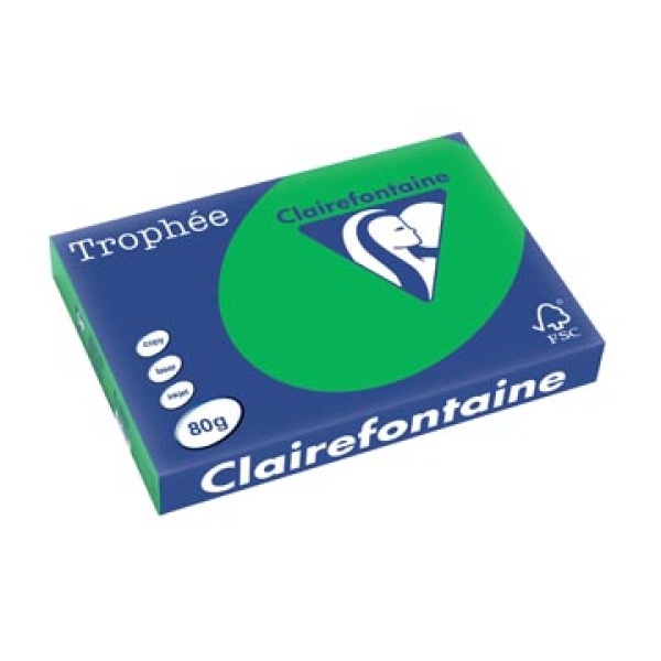 1992c 1992 clairefontaine clairfontaine papier printpapier a3 80 gekleurd g trophée bijartgroen intens vel 13cla1992 288675gn m7-500123 6877998 3329685199203 3329680199208 80 g groen voor laser voor inkjet voor kopieertoestel ecologisch fsc mix{{fsc_m}}