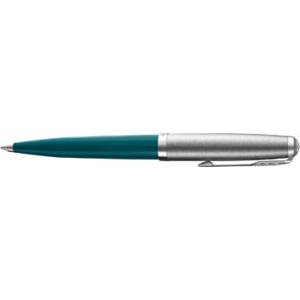 2123508 2123 21235 212350 parker ballpoint balpen balpennen bic pen pennen schrijfgerei stylo 51 teal blue ct zwarte inkt 13026981235082 3026981235085 blauw navulbaar