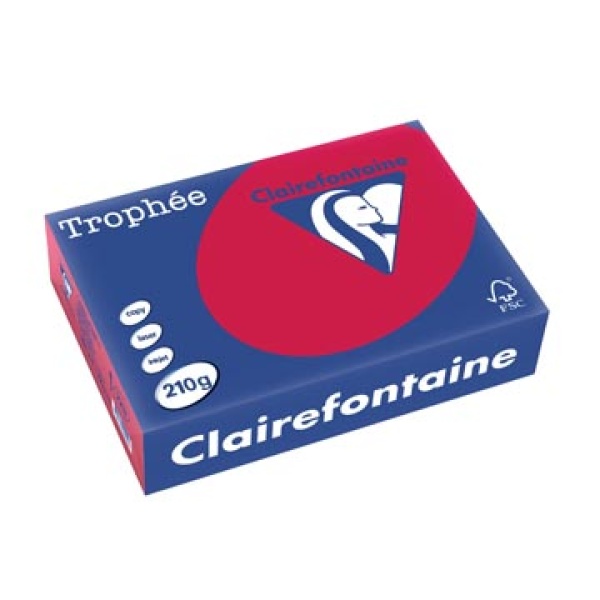 2211c 2211 clairefontaine clairfontaine papier printpapier a4 kersenrood 210 gekleurd g trophée 250 intens vel 288688rt m7-500305 6878662 3329684221103 3329680221107 210 g rood voor laser voor inkjet voor kopieertoestel ecologisch fsc mix{{fsc_m}}