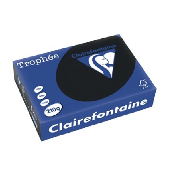 2227c 2227 clairefontaine clairfontaine papier printpapier zwart a4 210 pastel g gekleurd trophée 250 vel 339629 m7-500310 3329684222704 3329680222708 210 g voor laser voor inkjet voor kopieertoestel ecologisch fsc mix{{fsc_m}}