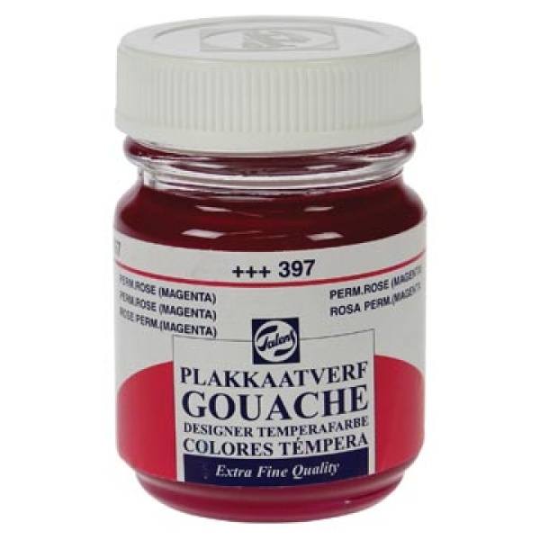 23-397 23-3 23-39 talens gouache plakkaatverf plakkaatverven verven magenta extra plakkaatvef fijn flacon 50 ml permanentroze verf 6879335 08243972 8712079074623 8712079055813 rood