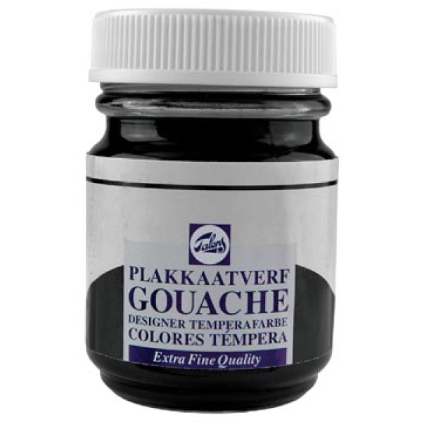 23-737 23-7 23-73 talens gouache plakkaatverf plakkaatverven verven zwart extra plakkaatvef fijn flacon 50 ml neutraalzwart verf 6879552 08247372 8712079075293 8712079056063