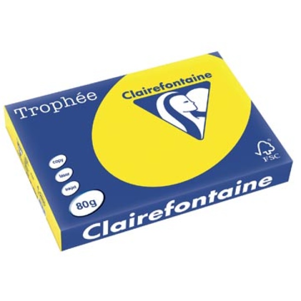 2884c 2884 clairefontaine clairfontaine papier printpapier geel a3 80 pastel g gekleurd trophée vel 13cla2884 288657ng m7-500136 6880363 3329685288402 3329680288407 80 g voor laser voor inkjet voor kopieertoestel ecologisch fluogeel fsc mix{{fsc_m}}