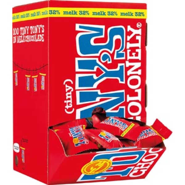 315980 3159 31598 toni tony's chocolonely tonie tony chocola chocolade ei snack paas pasen chocoladereep mini 900g doos melk 100 apart stuks verpakt 8719956490026 8719956491061 8719956490033 8719956491078 eetwaren niet van toepassing