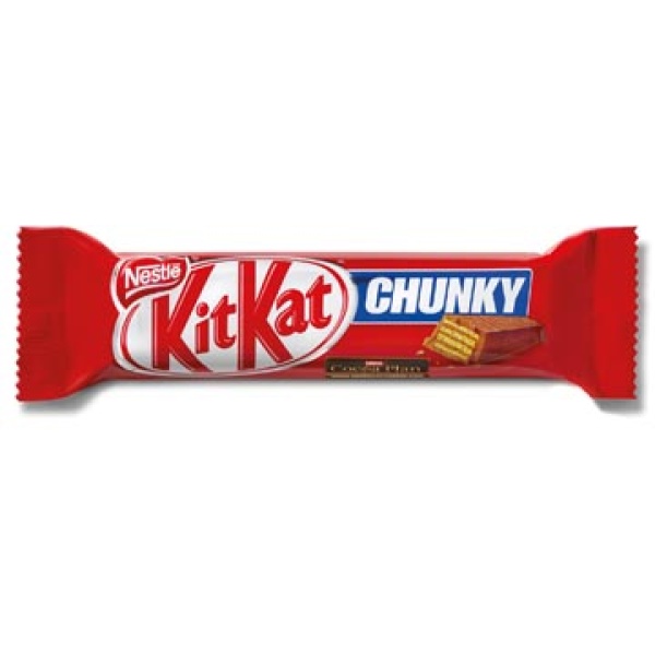 34050 3405 kit kitkat kat snoep snoepen snoepgoed snoepje snoepjes chocoladereep chunky doos 24 40 stuks g 3800020488829 eetwaren niet van toepassing