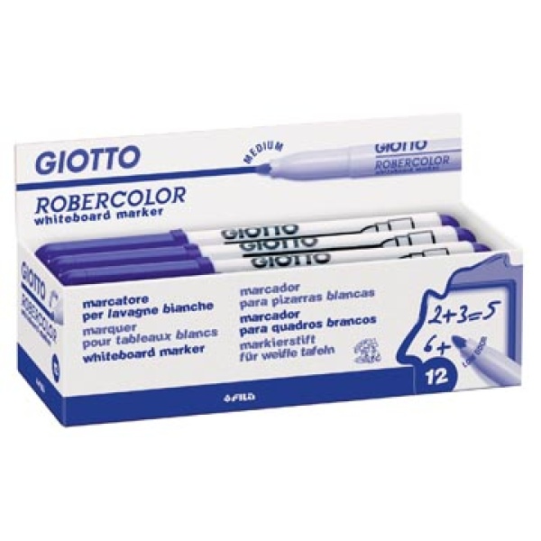 413401 4134 41340 giotto marker markers stift stiften whiteboard whiteboardmarker whiteboardmarkers witbordstift witbordstiften whiteboardstift witbordmarker robercolor medium ronde punt blauw f413401 8000825413414 8000825413421 8000825413490 4 mm rond