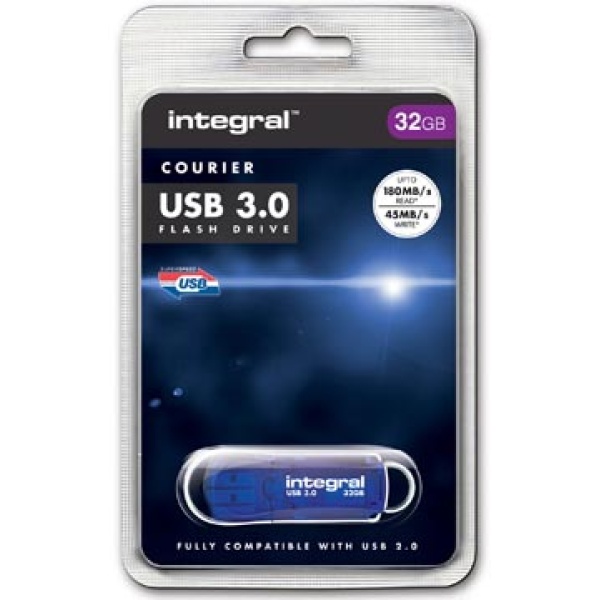 417465 4174 41746 integral datadrager datadragers flash stick sticks usb usb-stick usbstick usbsticks courier 3 0 32 gb infd32gbcou3 tbc 5055288417465 32 gb 3 0