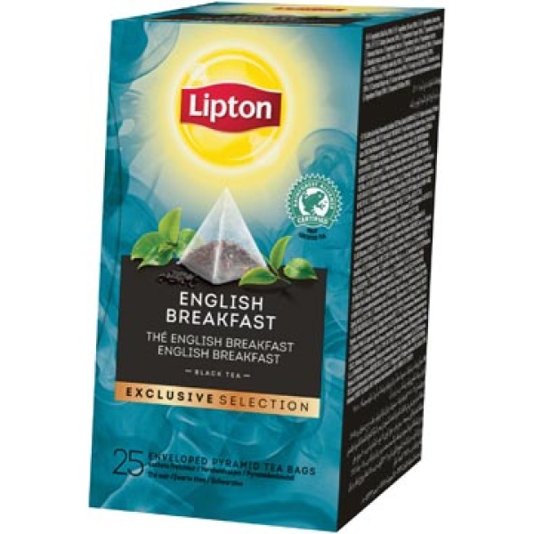 46840 4684 company lipton tea thee english breakfast exclusive selection doos 25 zakjes 288193 899989 046840 13071 8718114995038 8720608020607 8720608020690 8718114895871 niet van toepassing warme dranken