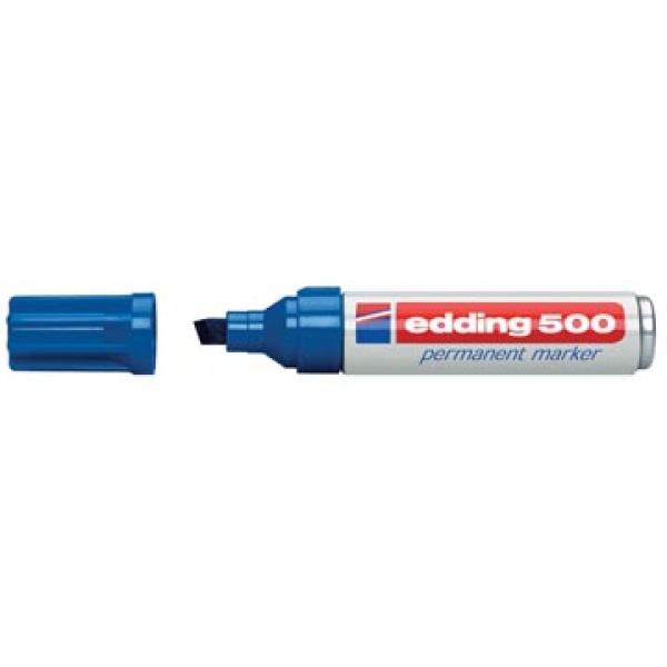 500b edding alcoholstift permanent marker blauw schuin permanente e-500 navulbaar 11edd4500003 364444 a7-630103 11sch125003 11stae38501 148011 3762030 3762031 409121 630103 830946 841093 bic2312 bic2316 ed500-bl 4-500003 4500003 4004764057665 4004764426614 4004764329649 2 - 7 mm alcohol