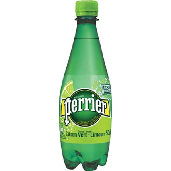 53203 5320 perrier spuitwater water aromatiserend bruiswater smaak limoen fles 50 cl pak 24 stuks 053203 8445291038134 koude dranken niet van toepassing