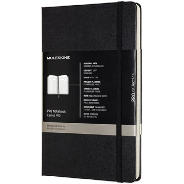 620756 6207 62075 moleskine notitieboek professional ft 13 x 21 cm gelijnd harde cover 240 blad zwart 805 86 4762 075 6 tbc 8058647620756 hard cover 70 g 13 x 21 cm gebonden