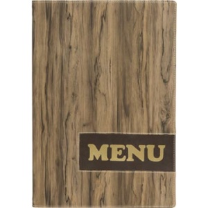 6495709 6495 64957 649570 securit menu menukaart design ft a4 wood mc-dra4-wood tbc