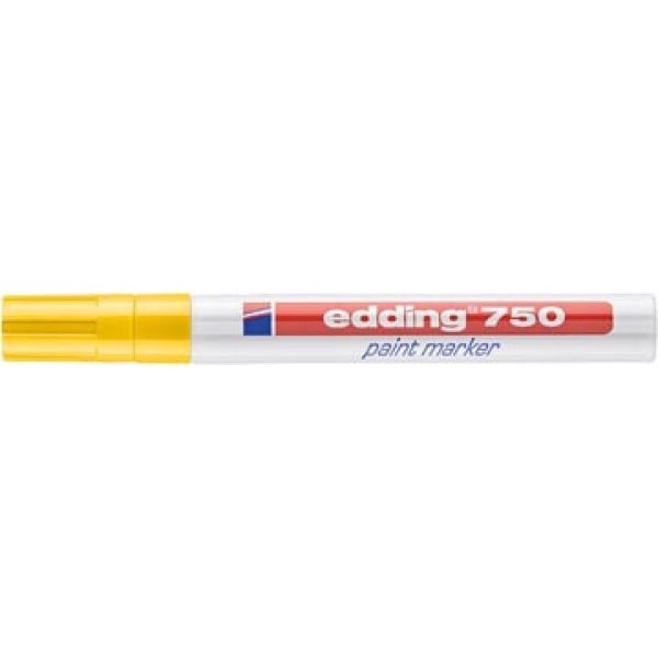 750gl 750g edding marker markers paintmarker paintmarkers verfmarker verfmarkers paint e-750 geel 820106 a7-630436 4-750005 4004764425785 4004764018543 2 - 4 mm rond