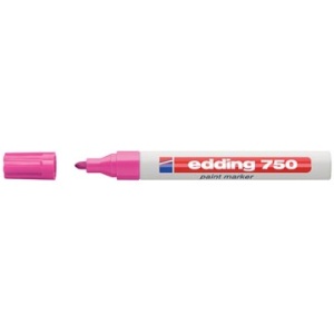 750k edding paintmarker paintmarkers verfmarker verfmarkers roze paint marker e-750 markers 3762295 946804 1050009 4-750-9-009 2 - 4 mm rond