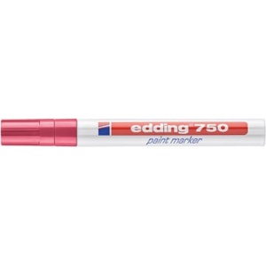 750rd 750r edding marker markers paintmarker paintmarkers verfmarker verfmarkers paint e-750 rood 820109 a7-630432 4-750002 4004764425754 4004764018512 2 - 4 mm rond