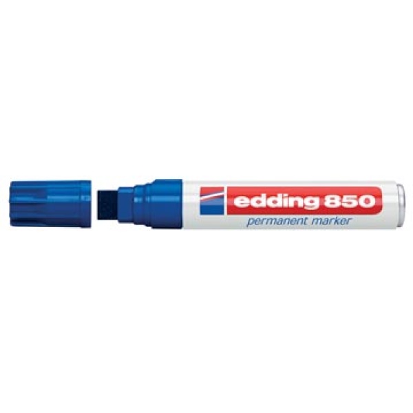 850b edding alcoholstift permanent marker e-850 blauw permanente navulbaar 11edd4520003 6888039 a7-635093 3763234 409157 635093 841746 ed850-bl 4-850003 4520003 4004764828647 4004764054350 5 - 16 mm schuin alcohol