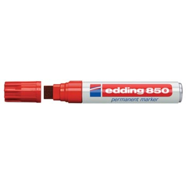 850r edding alcoholstift permanent marker e-850 rood permanente navulbaar 11edd4520002 6888041 a7-635092 3763221 841775 409152 5396317 635092 840993 ed850-ro 4-850002 4520002 4004764828500 4004764054312 5 - 16 mm schuin alcohol