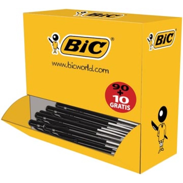 896042 8960 89604 bic ballpoint balpen pen pennen schrijfgerei stylo m10 zwart clic voordeelpak balpennen medium 11bic896042 322144 5421097 5494543 616341 969169 942917 03086128960423 03086129429172 3086123278264 0 4 mm intrekbaar