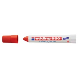 950r edding industrie marker industry painter rood e-950 11edd6002 a3-8950/02 841760 4-950002 6002 4004764426010 4004764019656 10 mm rond