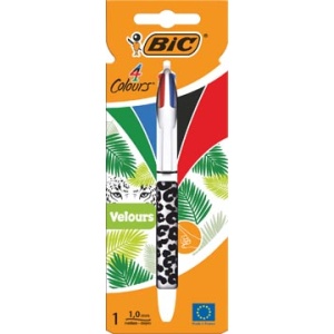 967296 9672 96729 bic ballpoint balpen balpennen pen pennen schrijfgerei stylo 0 4 32 colours mm velours klassieke op blister inktkleuren verschillende motieven 9672961 03086129672967 3086123542723 assortiment aan kleuren 1 mm medium navulbaar intrekbaar