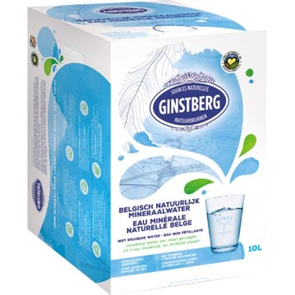 b10 ginstberg still water spuitwater bruiswater plat bag in box 10 liter -000072 5425029050105 koude dranken niet van toepassing