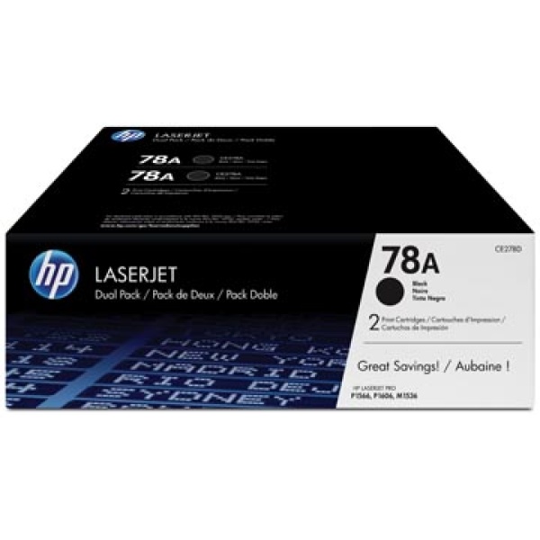 ce278ad ce27 ce278 ce278a hewlett packard drum inkt printertoner printertoners printtoner printtoners toner toners hp 78a zwart 2 oem 100 duopack pagina's 325925 a4-hpce278ad 383hpce278ad 411130 5486375 5532557 34692 hpcace278ad 886111730506 hp 78a hp78a