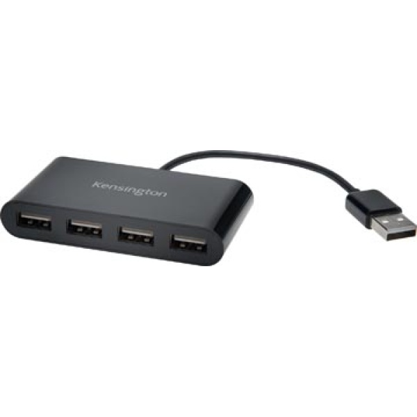 k39120e k391 k3912 k39120 kensington laptoprandapparatuur randapparatuur laptop 4-poorten usb 2 0 hub mini 375262 k39120eu 5028252591577 5028252591492 zwart