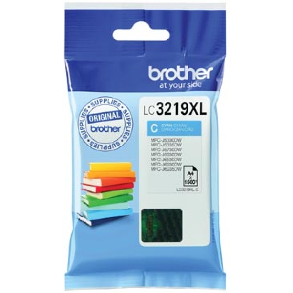 3219 3219XLC XL lc3219c lc32 lc321 lc3219 brother cartridge cartridges inkjet inkjets inkpatronen inkt inktcartridge inktpatroon 1 cyaan 500 oem pagina's lc-3219xlc 343491 402376 a4-2662475 lc3219xlc 4977766762366 4977766762199