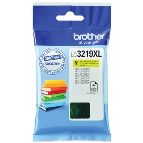 3219 3219XLY XL lc3219y lc32 lc321 lc3219 brother cartridge cartridges inkjet inkjets inkpatronen inkt inktcartridge inktpatroon 1 geel 500 oem pagina's lc-3219xly 343489 402378 a4-2662477 lc3219xly 4977766762380 4977766762212