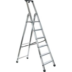 le806 le80 ladder ladders opstapje opstapjes trap trapje galico industriële trapladder quadra 6 treden 5414045478062 niet van toepassing