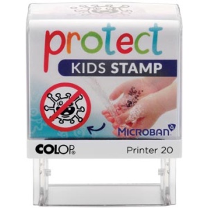 p20mbpk p20m p20mb p20mbp colop stempel stempels stempeltje stempeltjes printer 20 microban protect kids stamp die kinderen helpt hun handen goed te wassen 155227 9004362519706 niet van toepassing