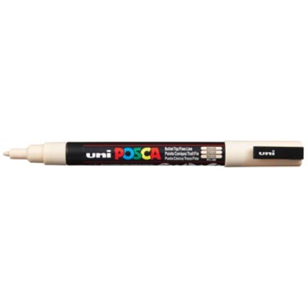 pc3mbe pc3m pc3mb uni-ball paintmarker paintmarkers verfmarker verfmarkers posca beige paint marker op waterbasis pc-3m markers 6897417 m7-802079 7085467 be 4548351115128 4902778123683