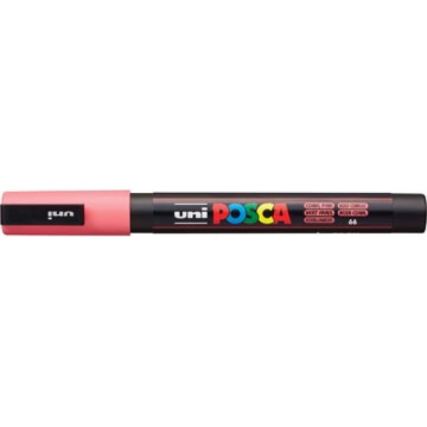 pc3mc pc3m posca marker markers paintmarker paintmarkers verfmarker verfmarkers uni-ball paint op waterbasis pc-3m koraalrood c 4548351101824 4548351115289 4902778249321 rood