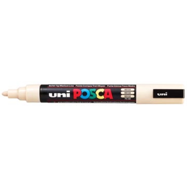 pc5mbe pc5m pc5mb uni-ball paintmarker paintmarkers verfmarker verfmarkers posca beige paint marker op waterbasis pc-5m markers 6897623 m7-802124 7085474 be 4548351024420 4548351115869 4902778107461