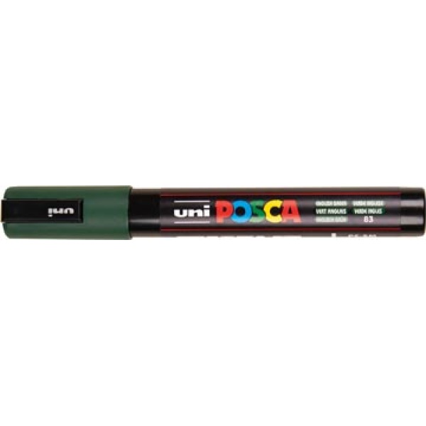 pc5mva0 pc5m pc5mv pc5mva posca marker markers paintmarker paintmarkers verfmarker verfmarkers uni-ball paint op waterbasis pc-5m engels groen va 4902778262559