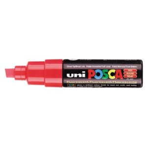 pc85fr pc85 pc85f uni-ball paintmarker paintmarkers verfmarker verfmarkers posca fluo rood paint marker op waterbasis pc-8k markers 6759592 m7-802170 7085411 pc8k r 4902778155110 4902778916919