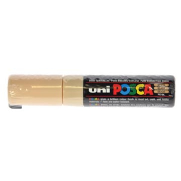 pc8kbe pc8k pc8kb uni-ball paintmarker paintmarkers verfmarker verfmarkers posca beige paint marker op waterbasis pc-8k markers be 4548351024529 4902778107515