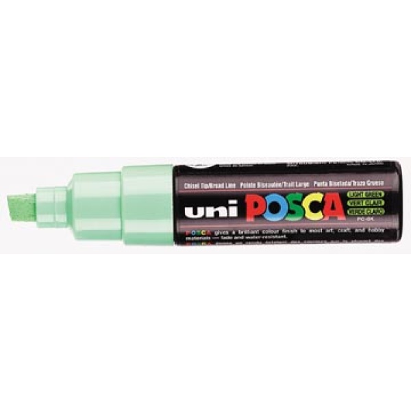 pc8klv pc8k pc8kl uni-ball paintmarker paintmarkers verfmarker verfmarkers posca lichtgroen paint marker op waterbasis pc-8k markers 6897975 m7-802150 7085367 vc 4902778916551