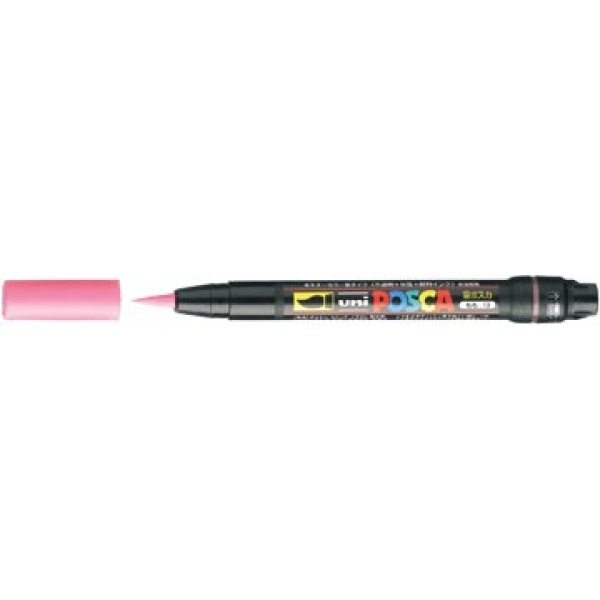 pcf350k pcf3 pcf35 pcf350 posca marker markers paintmarker paintmarkers verfmarker verfmarkers uni-ball paint op waterbasis brush roze re 4902778559765