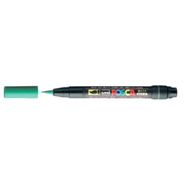 pcf350v pcf3 pcf35 pcf350 posca marker markers paintmarker paintmarkers verfmarker verfmarkers uni-ball brush paint groen op waterbasis v 4902778559734